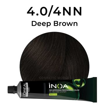 L'OREAL - INOA_iNOA 4.0 / 4NN Deep Brown_Cosmetic World